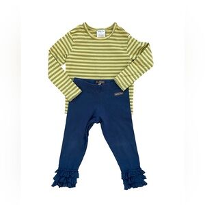 Matilda Jane - Long sleeve and Pant Outfit Bundle - Size 2T